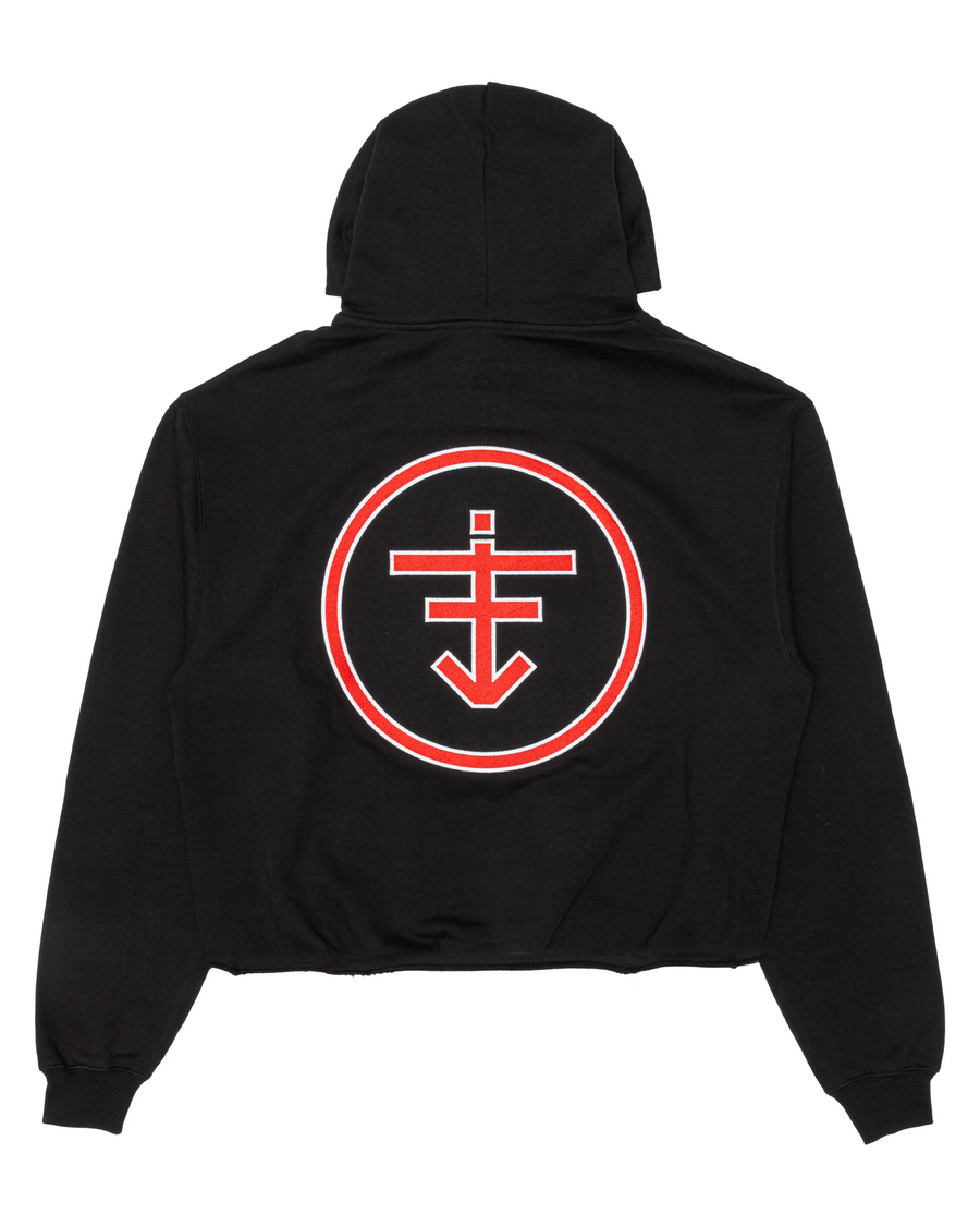 Classic Fetti Logo Hoodie (Black)