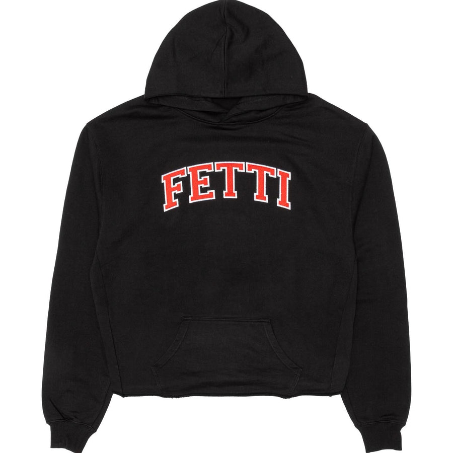 Classic Fetti Logo Hoodie (Black)