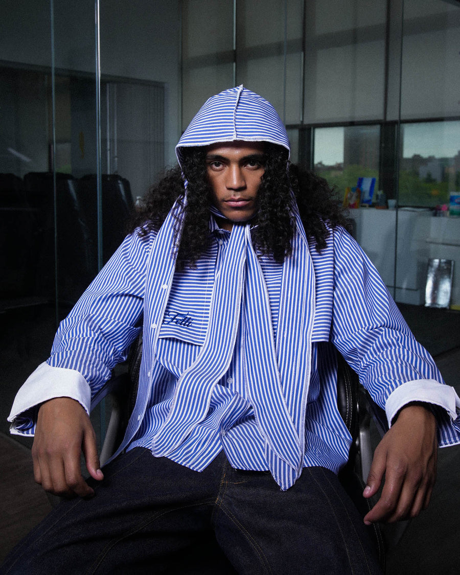 Button-up Durag (Blue)